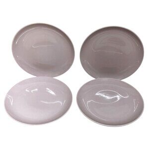 4 Russel Wright Casual China Iroquois Pink Salad Plates USA